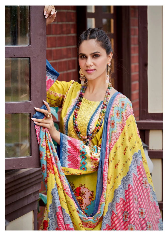 AZA VOL4 Pakistani Cotton Suits Catalog